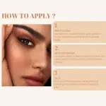 HIGH COVERAGE LONG LASTING MATTE FINISH WATERPROOF BASE FOUNDATION 1 Pcs