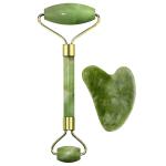 Green Face Roller With Face Massager For Women Men |  (Green) 1 Piece