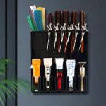 Hair Clipper Holder Hair Scissors Rack Hair Tool Wall Shelf Hair Trimmer Holder Hair Tools Wall Organizer