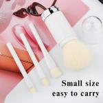 Makeup Brush Set 4 in 1 Portable Travel Blending Powder Foundation Brush.