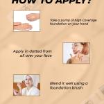 Ultra HD Invisible Cover Foundation Shade 1 Pcs