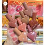 Love swipe lip mousse heart shape lipstick Colors Sweet Heart (Set of 1).