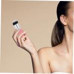 2 Pcs Liquid Foundation Brush Set, Pink Gold and Pink Silver, Face Makeup Brush