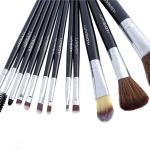 natural face makeup brush set of 12 pcs complete set of brush