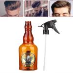 Spray Bottle Hair Sprayer Barber Bottle Accessory(Brown) 1 Pcs