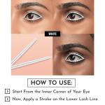 Professional HD Glide On Auto White Color Kajal 1 Pcs