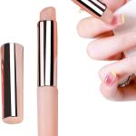 Lipstick Brush Silicone Lip Brush with Cover Lipstick Makeup Brushes Women 1 Pcs