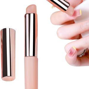 Lipstick Brush Silicone Lip Brush with Cover Lipstick Makeup Brushes Women 1 Pcs