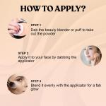2in1 matte powder foundation 1 Pcs