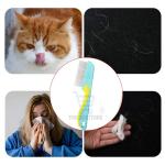 Flea Comb for Cat Dog, Stainless Steel Fine Tooth Flea Lice Tear Stain Remover Comb(2 Pcs).