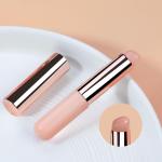 Lipstick Brush Silicone Lip Brush with Cover Lipstick Makeup Brushes Women 1 Pcs