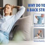 Back Pain Relief Product Back Stretcher, Spinal Curve Back Relaxation Device (1 Pcs)