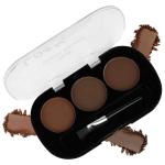 Eyebrow Palette Travel Friendly Eyebrow Palette With For Face Makeup (Pack of 1 )