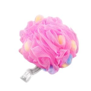 Sponge – Premium Round Loofah Body Wash Puff and Shower Scrubber (Pack of 1)