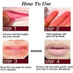 strawberry Moisturizing Collagen Lip Mask sheet 1 Pcs