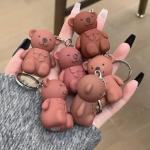 PREMIUM WATERPROOF TEDDY BEAR KEYCHAIN LIPSTICK (PACK OF 1)