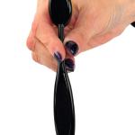 Makeup Powder Concealer Oval Blending Foundation Brush (Black)-Pack of 1