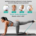 Ankle Resistance Bands, Ankle Bands for Working Out with Cuffs, Resistance Bands for Leg