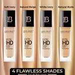 Ultra HD Invisible Cover Foundation Shade 1 Pcs