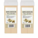 Wax White Chocolate Liposoluble Soft Wax Refill Roll-on Cartridge 1 Pcs