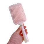 Large Square Paddle Brushes for Hair Brush Pink Color Pack Of 1