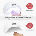 3-in-1 Gel Nail Polish Uv Light Lamp, Nail Dryer Machine 1 Pcs