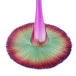 Long Colourful Dusting Brush for Nail Artist 1 Pcs