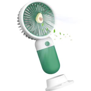 Handheld Fan, Cartoon Rechargeable Small Pocket Handheld Fan for Travel 1 Pcs