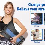 Back Pain Relief Product Back Stretcher, Spinal Curve Back Relaxation Device (1 Pcs)