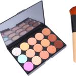 15 colour makeup Platte (Pack of 1).