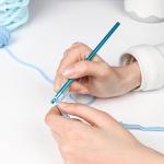 12pcs Crochet Hooks Set, Aluminium Knitting Crochet Needle Kit