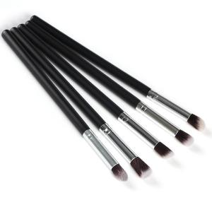 Beauty Professional Makeup Brushes (Black,White ) 5 Pcs