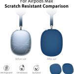 Soft Silicone Case for AirPods Max True Wireless Headphone with Anti-slip Two Side for Air Pods