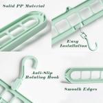 5 Pcs, 5 Layer Hanger, Clothes Hanger for Wardrobe and Cupboards