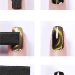 3D Cat-Eye Magnetic Stick 3D Line Strip Magnetic Board Nail Polish Tool(1 Piece)
