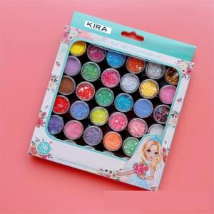 Glitter Powder Nail Art Decoration - 36 pcs (Pack of 1)