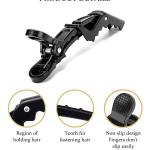 6 Pcs of Hair Section Clips, Crocodile Clips