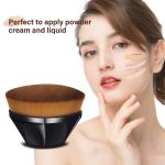 Flawless Powder Foundation Brush with Storage Case 1 Pcs
