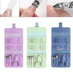 Manicure Kit, Pedicure Tools for Feet, Nail Clipper, Ear Pick Tweezers, Manicure Pedicure Set 1 Pcs