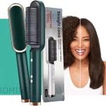 3 in 1 Comb Brush for Women, Hair Styler Brush, Electric Hair Style(Green) 1 Pcs