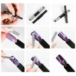 1 Pcs Multi-Functional 3D Cat-Eye Magnet for Nail Art
