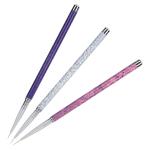 Nail Art Liner Brushes (Pack of 3).