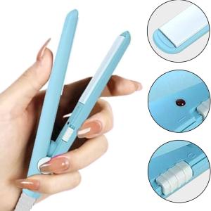 MINI Crimping Styler Machine forElectric Hair Styler Multicolor (Pack of 1).