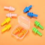 5 pair Earplugs for Sleeping, Noise Cancelling Sound Blocking Ear Plugs  Silicone