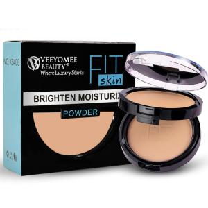 OCEAN BEAUTY Waterproof Full Coverage 2in1 Oil Control Loose Dry Compact Face Powder 1 Pcs