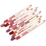 High quality makeup matte colorful wood material lipliner lip pencil(1 pcs).