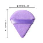 5pcs Triangle Makeup Powder Puff Multicolor