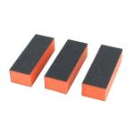 3Pcs Nail Block Buffer For Nails Art Buffers Nail Files (MULTICOLOR)
