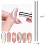 Nail 3D Magnet Tool, Super Long Double-head Nail Magnet Pens(1 Pcs).