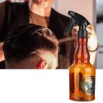 Spray Bottle Hair Sprayer Barber Bottle Accessory(Brown) 1 Pcs